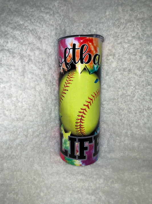 Softball Life Tumbler