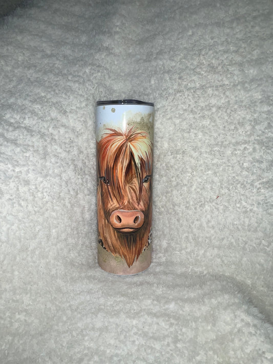 Highland Cow Tumbler