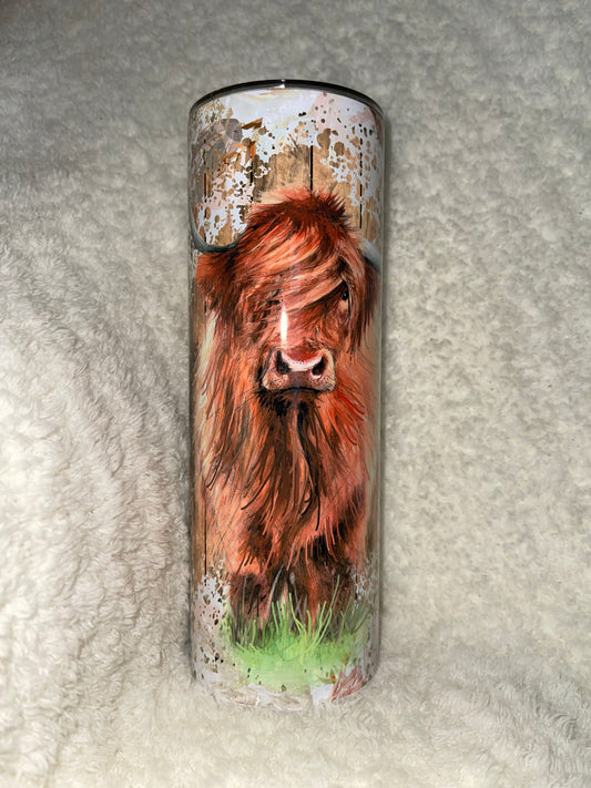 Highland Cow Tumbler