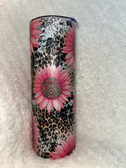 Sunflower Pink Tumbler